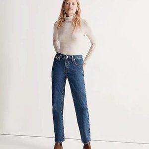 The Perfect Vintage Straight Jean in Bright Indigo Wash